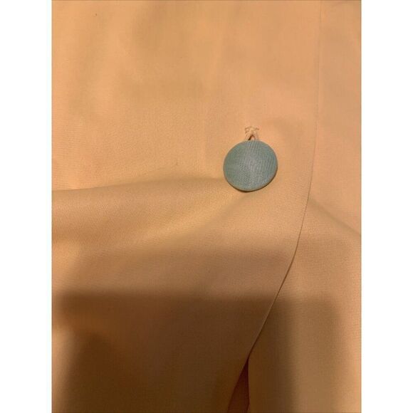 Vanity Fair Vintage Intimates Long Sleeve White Yellow Green Dress Small - Picture 3 of 6